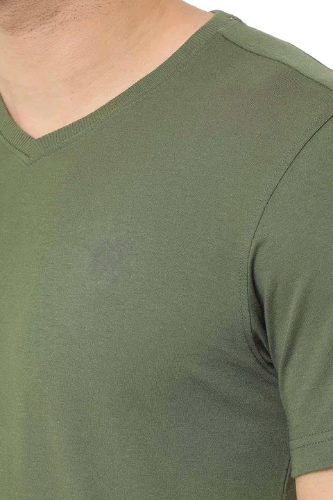 V Neck Half Sleeve T-shirt for Men (Pack of 2) - ADRO Fashion