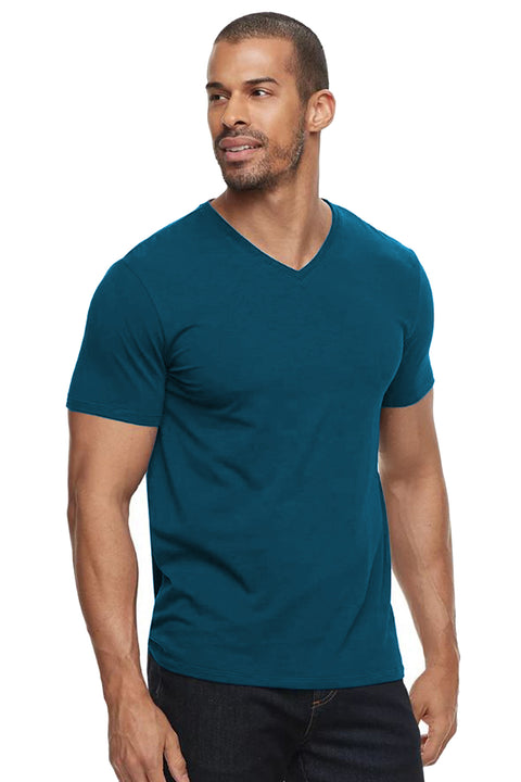 V Neck Half Sleeve T-shirt for Men (Pack of 2) - ADRO Fashion
