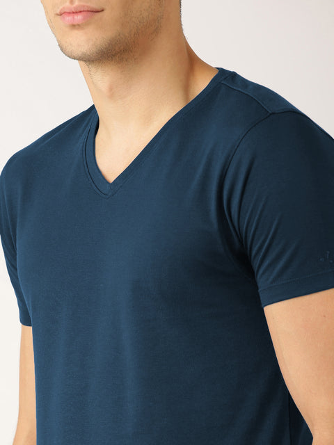 V Neck Half Sleeve T-shirt for Men (Pack of 2) - ADRO Fashion