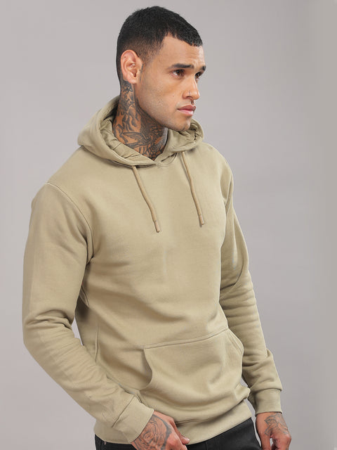 Adro Men’s Cotton Fleece Hoodie | 320 GSM | Soft Feel Streetwear