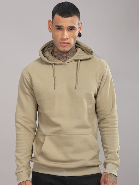 Adro Men’s Cotton Fleece Hoodie | 320 GSM | Soft Feel Streetwear