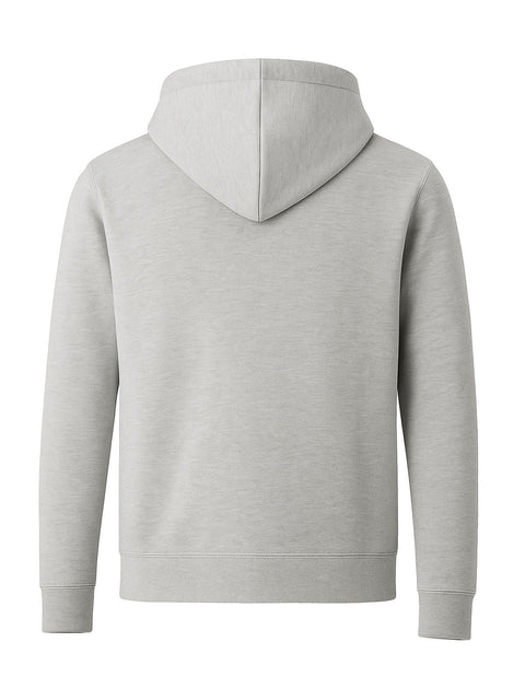 Adro Men’s Regular Fit Zip-Up Hoodie for man | 320 GSM Cotton Poly Fleece Zipper Sweatshirt with Soft Fabric & Printed Hoodies