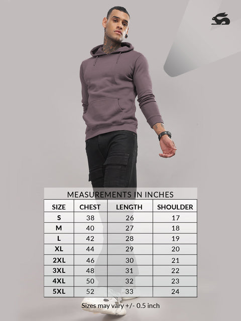 Adro Toujours en Avance Hoodie for Men | 320 GSM Cotton-Poly Fleece | Soft Feel, Skin-Friendly Printed Graphic, Warm Casual Sweatshirt with Kangaroo Pocket & Drawstring Hood