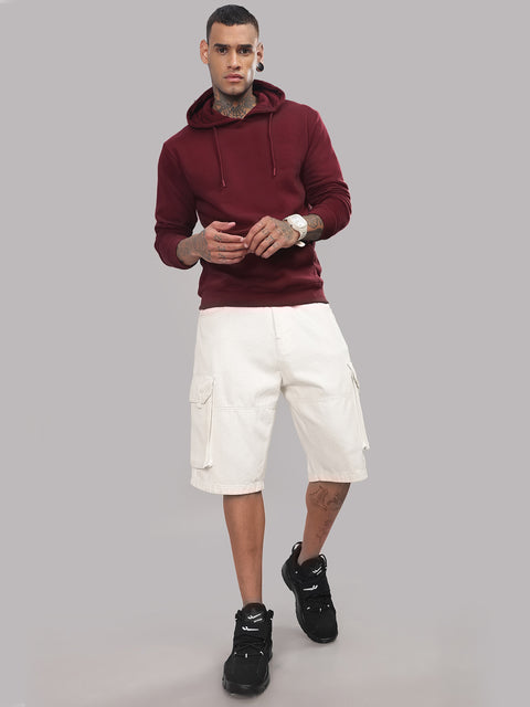 Adro Men’s Cotton Fleece Hoodie | 320 GSM | Soft Feel Streetwear