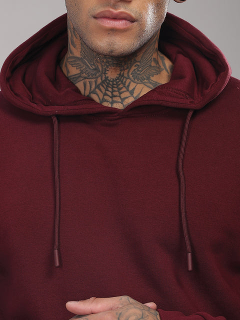Adro Men’s Cotton Fleece Hoodie | 320 GSM | Soft Feel Streetwear