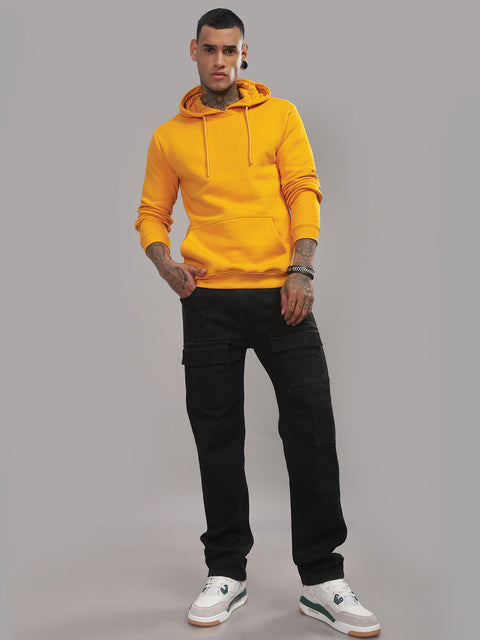 Adro Men’s Cotton Fleece Hoodie | 320 GSM | Soft Feel Streetwear