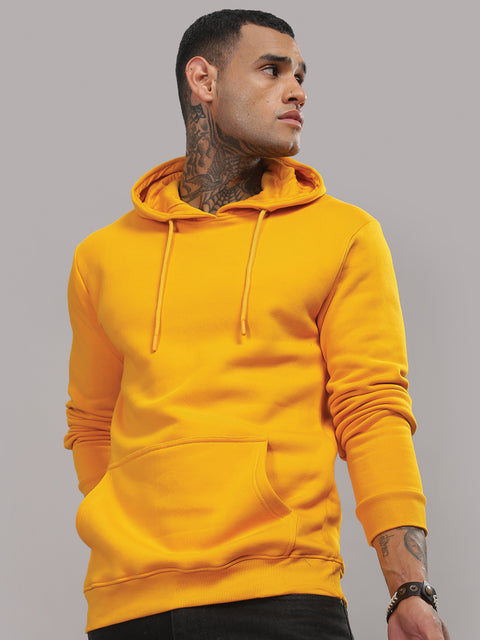 Adro Men’s Cotton Fleece Hoodie | 320 GSM | Soft Feel Streetwear