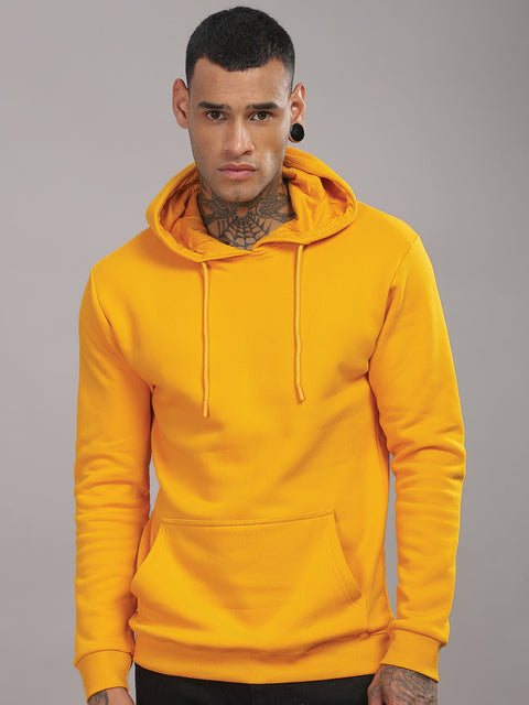 Adro Men’s Cotton Fleece Hoodie | 320 GSM | Soft Feel Streetwear