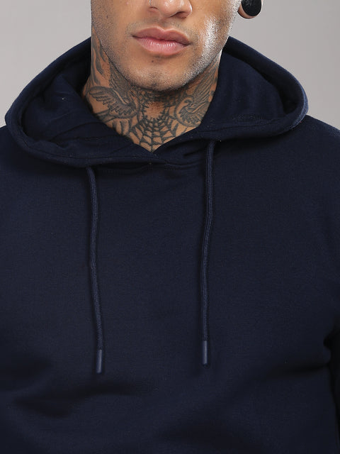 Adro Men’s Cotton Fleece Hoodie | 320 GSM | Soft Feel Streetwear