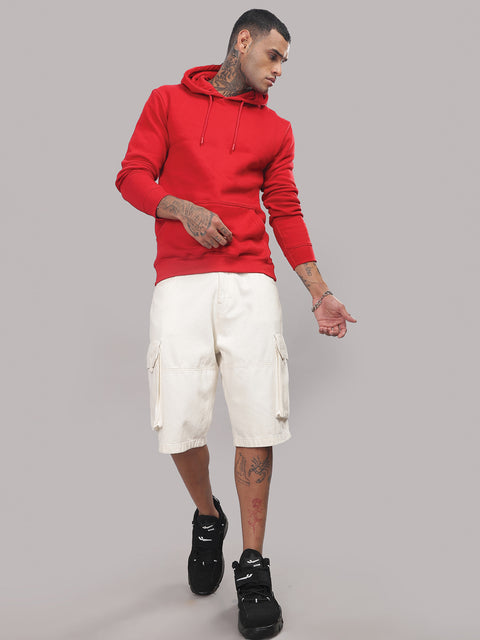 Adro Men’s Cotton Fleece Hoodie | 320 GSM | Soft Feel Streetwear