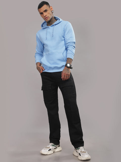 Adro Men’s Cotton Fleece Hoodie | 320 GSM | Soft Feel Streetwear