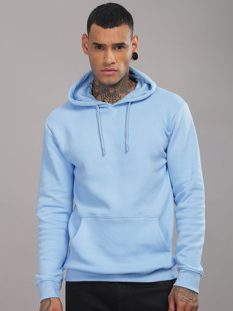 Adro Men’s Cotton Fleece Hoodie | 320 GSM | Soft Feel Streetwear