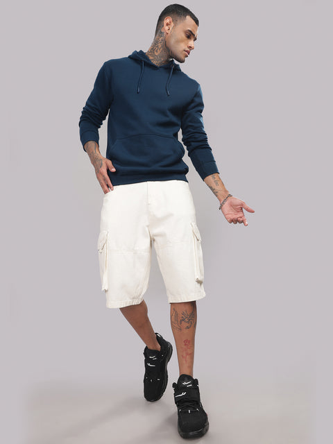 Adro Men’s Cotton Fleece Hoodie | 320 GSM | Soft Feel Streetwear