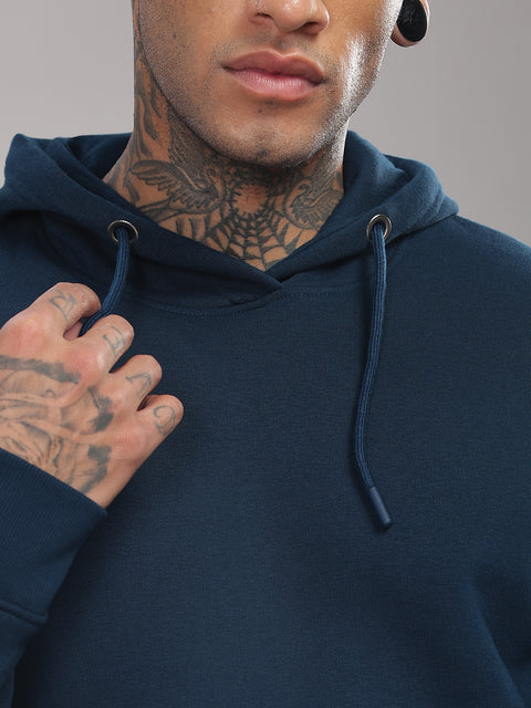 Adro Men’s Cotton Fleece Hoodie | 320 GSM | Soft Feel Streetwear