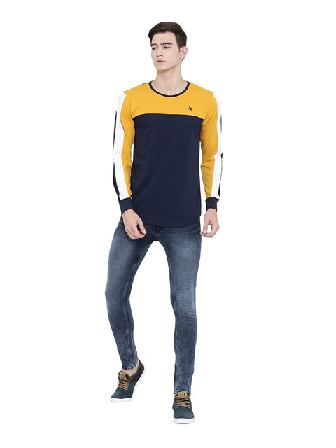 ADRO Men's Striped Full Sleeve T-Shirt - ADRO Fashion