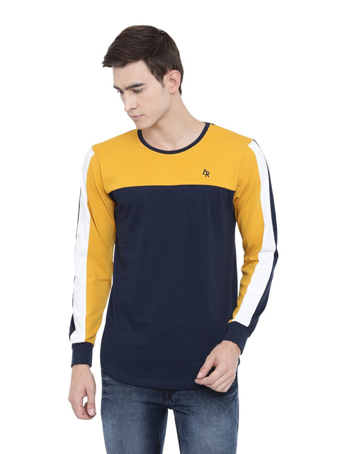 ADRO Men's Striped Full Sleeve T-Shirt - ADRO Fashion
