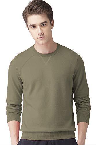 ADRO Men's Fleece Cotton Solide Pullover - ADRO Fashion