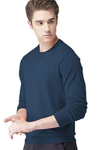 Adro Men's Fleece Cotton Solide Pullover - ADRO Fashion