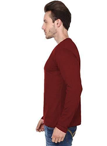 ADRO Full Sleeve Solid T-Shirt for Men - ADRO Fashion