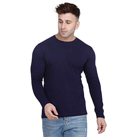 ADRO Men's Full Sleeve Solid T-Shirt - ADRO Fashion