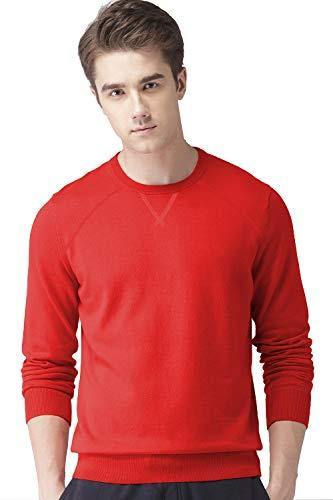 ADRO Men's Fleece Cotton Solide Pullover - ADRO Fashion