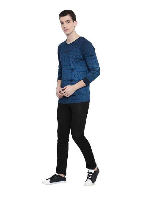 ADRO Men's Striped Full Sleeve T-Shirt - ADRO Fashion