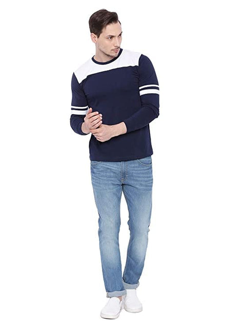 ADRO Men's Cotton Full Sleeve Stylish T-Shirt - ADRO Fashion
