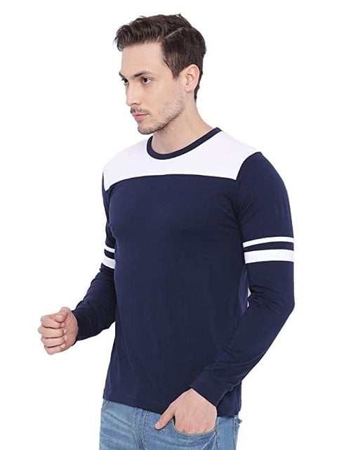ADRO Men's Cotton Full Sleeve Stylish T-Shirt - ADRO Fashion