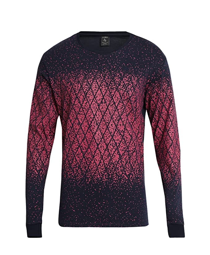 Buy S Men's Cotton Full Sleeve Stylish T-Shirt - ADRO
