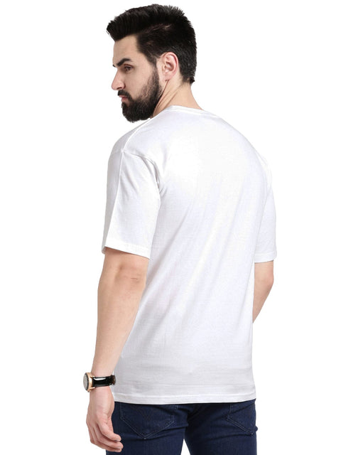 Adro Rose Graphic Printed 100% Cotton Oversized T-shirt for Men - ADRO Fashion
