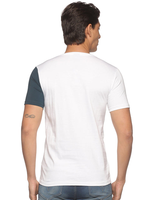 Adro Men's Color Block Cotton T-Shirt - ADRO Fashion