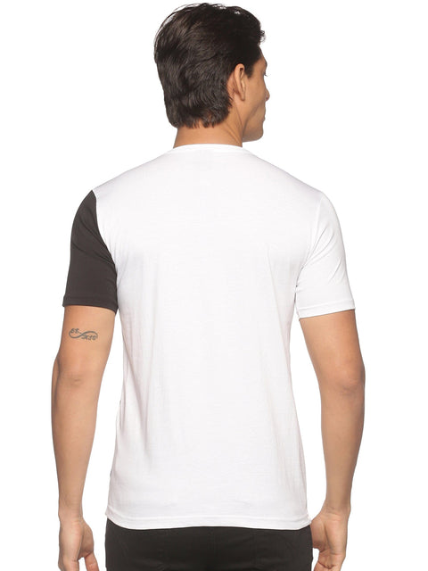 Adro Men's Color Block Cotton T-Shirt - ADRO Fashion