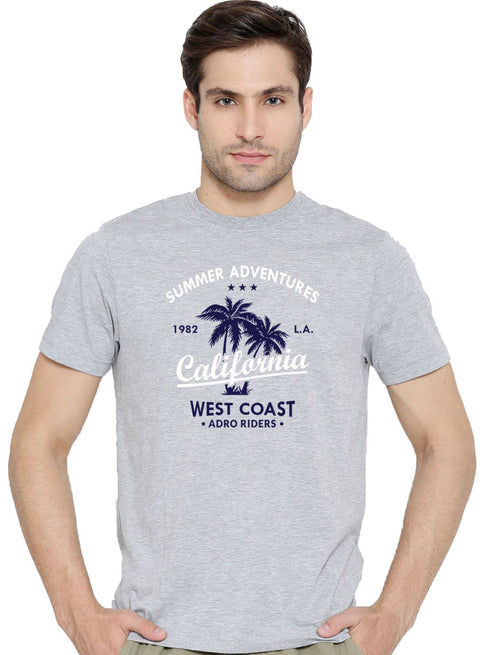 ADRO Summer Adventures California Mens Printed T-Shirt - ADRO Fashion