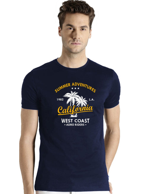ADRO Summer Adventures California Mens Printed T-Shirt - ADRO Fashion