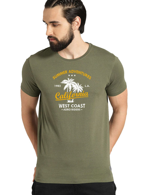 ADRO Summer Adventures California Mens Printed T-Shirt - ADRO Fashion