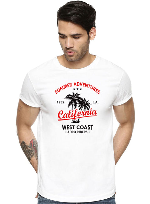 ADRO Summer Adventures California Mens Printed T-Shirt - ADRO Fashion