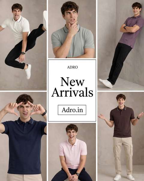 Best Polos Under ₹999 in India | Premium Affordable Polos – Adro