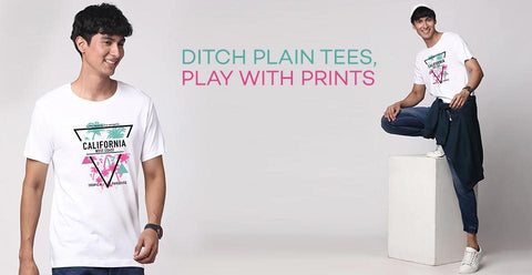 Play with Prints and Go Beyond the Basics with Printed T-shirts