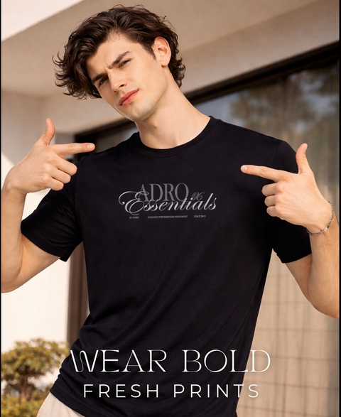 Men’s Graphic & Printed T-Shirts – Casual Cotton Tees | Adro