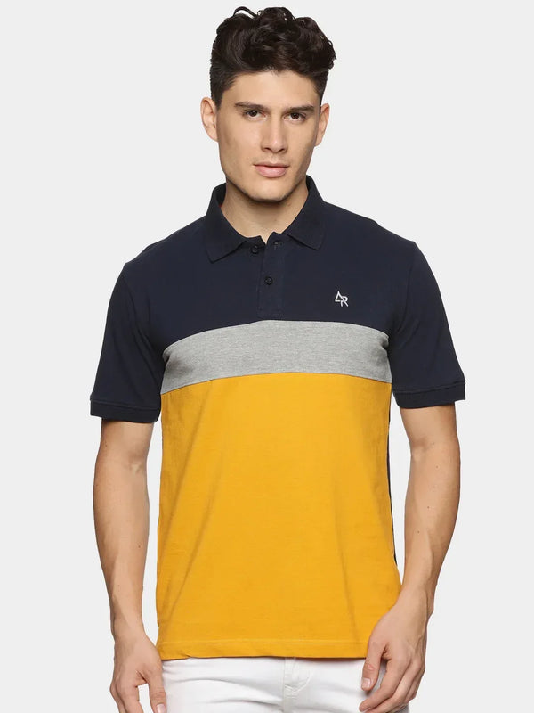 Adro Men’s Polo Shirt | Soft Cotton Blend | Trendy Casual Look