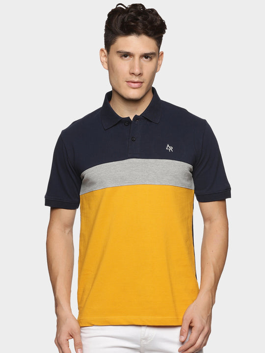 Adro Men’s Polo Shirt | Soft Cotton Blend | Trendy Casual Look