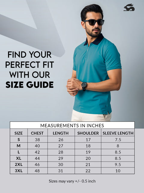 Adro Polo T Shirt for Men | Plain Polo T-shirt | 100% Cotton Polo Tshirt | Regular Fit Polo| Available in Plus Size Polo