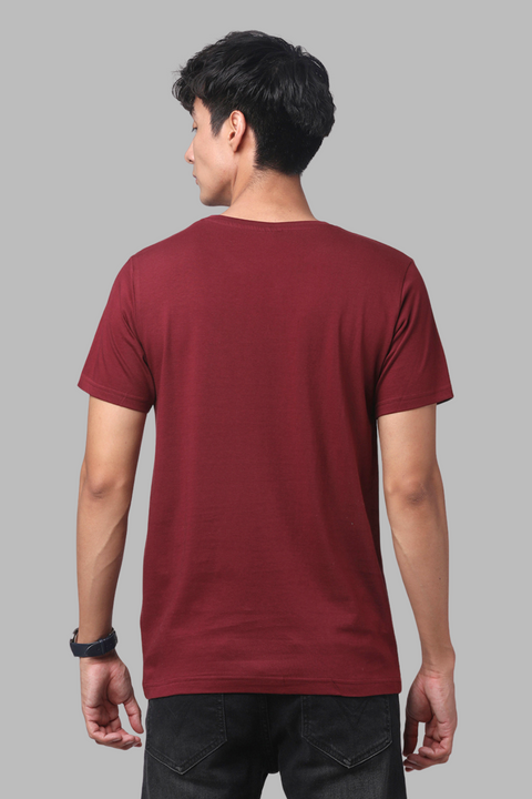 ADRO Men's 7 Number Design Printed T-Shirt