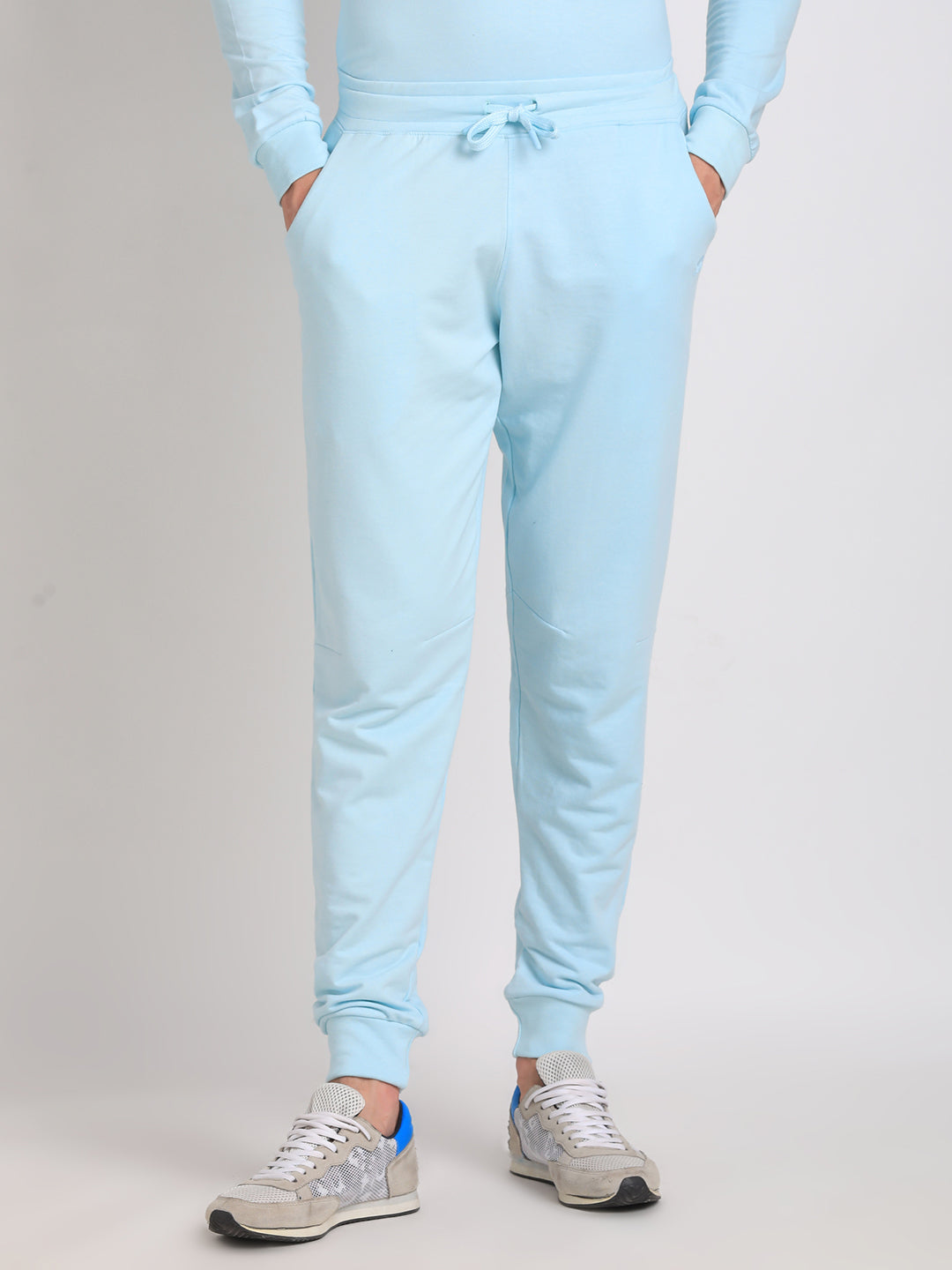 Baby blue joggers online mens