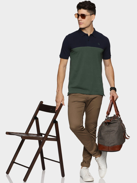 Adro Men’s Polo Shirt | Soft Cotton Blend | Trendy Casual Look