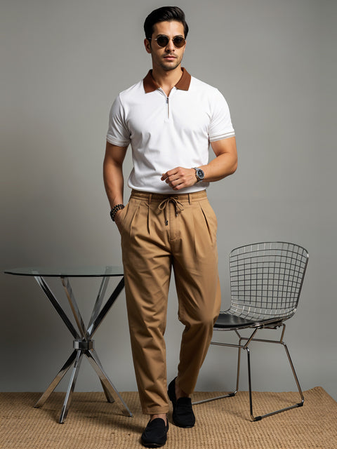 Adro Polo T Shirt for Men | Plain Polo T-shirt | 100% Cotton Polo Tshirt | Regular Fit Polo| Available in Plus Size Polo