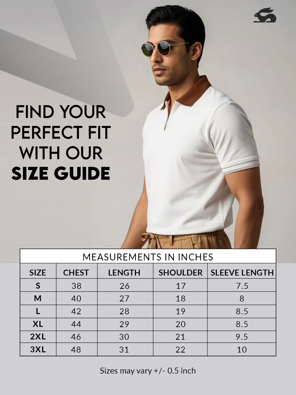 Adro Men’s Polo Shirt | Soft Cotton Blend | Trendy Casual Look