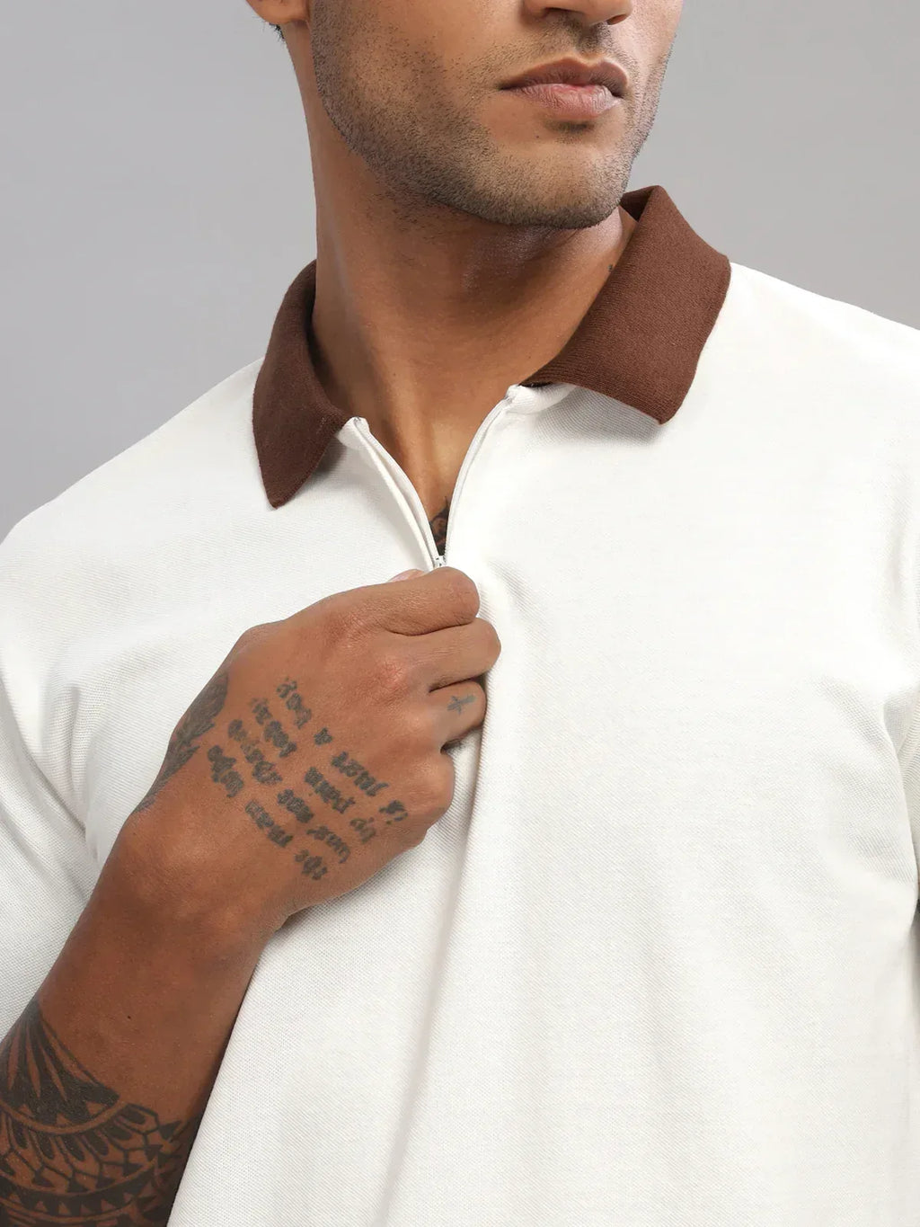 Adro Men’s Polo Shirt | Soft Cotton Blend | Trendy Casual Look