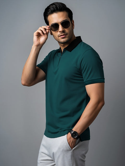 Adro Polo T Shirt for Men | Plain Polo T-shirt | 100% Cotton Polo Tshirt | Regular Fit Polo| Available in Plus Size Polo