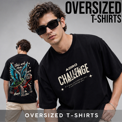 Men’s Oversized T-Shirts – Relaxed Fit & Casual Comfort | Adro